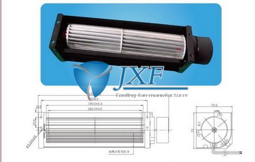 橫流散熱風(fēng)扇JXF50x190 DC